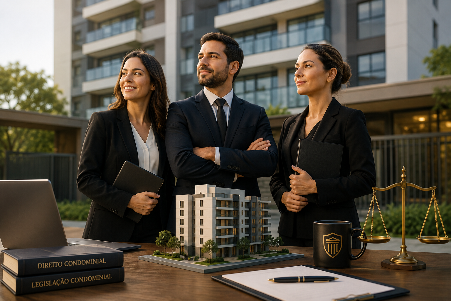 Equipe de advogados especializados em direito condominial do CondoJus